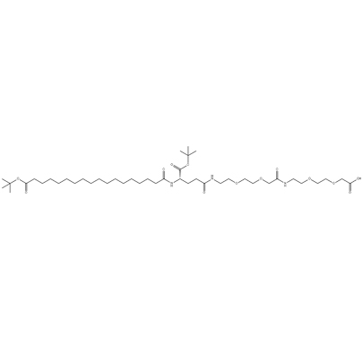 tBuO-Ste-Glu(AEEA-AEEA-OH)-OtBu 1118767-16-0