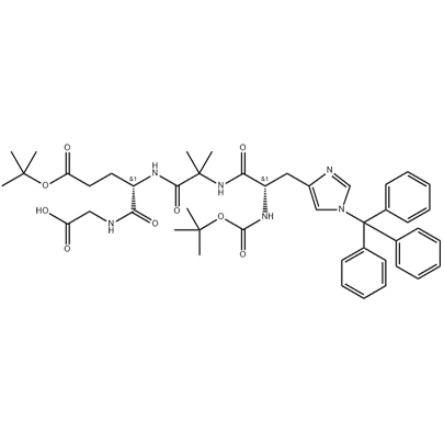 Boc-His(Trt)-Aib-Glu(OtBu)-Gly-OH 1890228-73-5